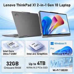 Lenovo ThinkPad X1 Copilot+ 2-in-1 Intel Core Ultra 7 258V 32GB RAM 1TB SSD 14 WXGA W11 Pro Akcija