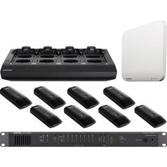 Shure Microflex 4-Channel Cardioid Boundary Microphone Wireless System