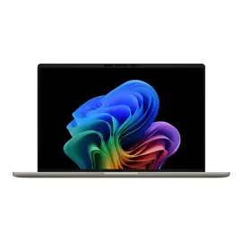 ASUS - Zenbook A14 14" FHD+ OLED Laptop - Copilot+ PC - Qualcomm Snapdragon X Plus - 16GB RAM - 512GB SSD - Zabriskie Beige