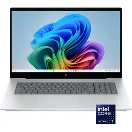 HP - OmniBook X - Copilot+ PC - 17.3" Full HD Touch-Screen Laptop - Intel Core Ultra 7 - 16GB Memory - 1TB SSD - Glacier Silver