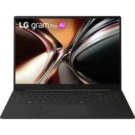 LG - gram Pro 16" 120Hz 3K OLED Laptop Intel Core Ultra X7 Processor 358H with 32GB RAM - 1TB SSD - Copilot + PC - Aerominum Black