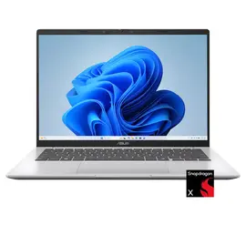 ASUS - Vivobook 14 14" 2K Laptop - Snapdragon X1-26-100 (2026) - 8GB Memory - 256GB Storage - Cool Silver