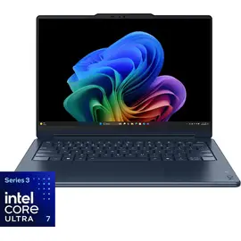 Lenovo - Yoga 9i 2-in-1 Aura Edition 14" 3K OLED Touchscreen Laptop - Core Ultra 7 Processor 355 2026- 32GB Memory- 1TB Storage - Cosmic Blue