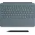 Microsoft - Surface Pro 12" Keyboard for Pro 12" with Slim Pen - Ocean, Color: Ocean