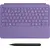 Microsoft - Surface Pro 12" Keyboard for Pro 12" with Slim Pen - Violet, Color: Violet