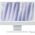 Apple 2024 iMac All-in-One Desktop Computer with M4 chip with 10-core CPU and 10-core GPU: Built for Apple Intelligence, 24-inch Retina Display, 16GB Unified Memory, 256GB SSD Storage; Silver, RAM: 16GB, Velicina hard diska: 256GB, Color: Silver