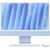 Apple 2024 iMac All-in-One Desktop Computer with M4 chip with 10-core CPU and 10-core GPU: Built for Apple Intelligence, 24-inch Retina Display, 16GB Unified Memory, 512GB SSD Storage; Blue MWV33CR/A, Color: Blue
