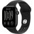 Apple Watch Series 12 GPS 42mm Smartwatch Black Aluminum Case, Black Sport Band - S/M. Health + Fitness + Sleep Tracking, Heart Rate, Safety, Velicina sata: 42mm, Color: Black Aluminum Case with Black Sport Band