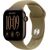 Apple Watch Series 12 GPS 42mm Smartwatch Dark Bronze Aluminum Case, Olive Sport Band - S/M. Health + Fitness + Sleep Tracking, Heart Rate, Safety, Velicina sata: 42mm, Color: Dark Bronze Aluminum Case with Olive Sport Band