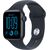 Apple Watch SE 3 GPS 40mm Smartwatch Midnight Aluminum Case, Navy Blue Sport Band - S/M. Fitness + Sleep + Cycle Tracking, Heart Rate, Vitals, Safety, Velicina sata: 40mm, Color: Midnight