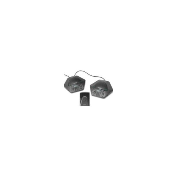 ClearOne Maxattach Ip Conference Phone Two Phones Base Unit Cables