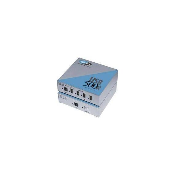 Gefen USB-500 USB 1:4 Extender, Sender with Receiver - Transfers Signals Over Fiber Optic Cables