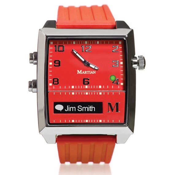 Martian Watches G2G (Red Face & Band), 2 image