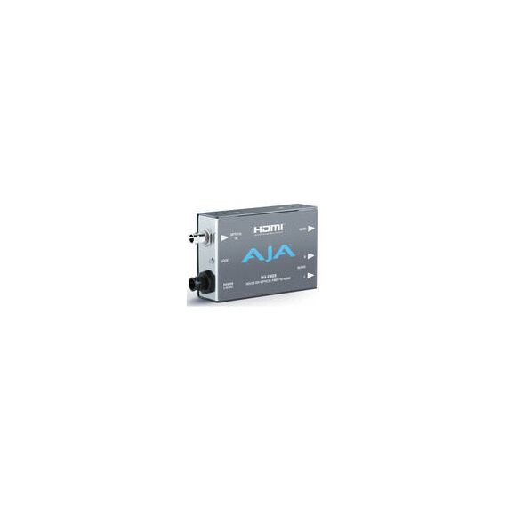 AJA HI5FIBER HD/SD-SDI Over Fiber To HDMI Video and Audio Mini-Converter