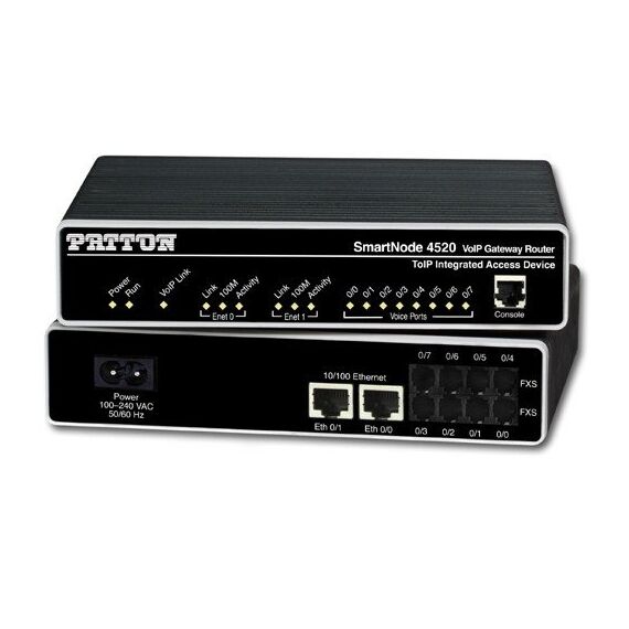 Patton Sn4526 6-Fxs Gateway Router Sn4526/Js/Eui