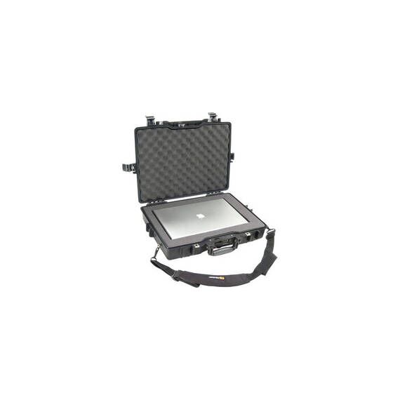 Pelican 1495 Laptop Computer Case with Foam (Black)