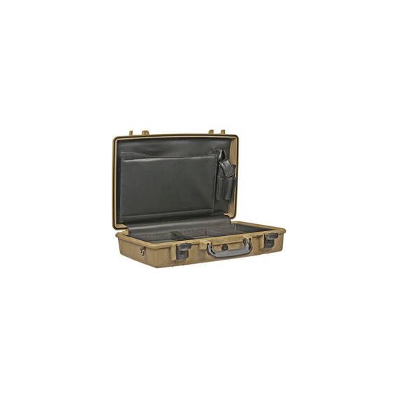Pelican 1490CC1 Computer Case with Lid Organizer and Tray (Desert Tan)