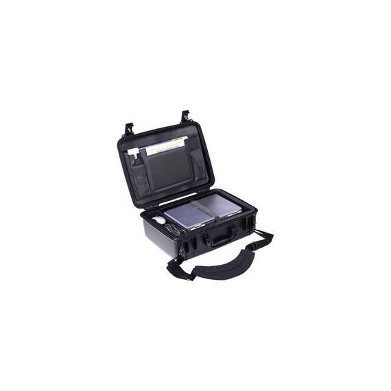 Seahorse 720CC Laptop Case with Lid Organizer and Laptop Tray (Black)