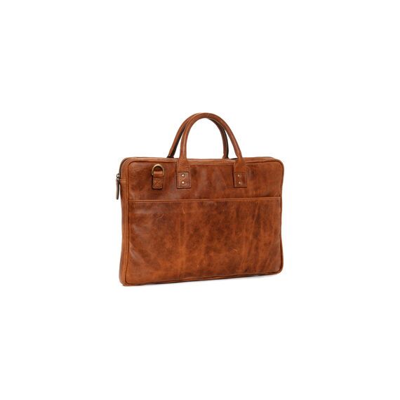 ONA The Leather Kingston 15" Laptop Briefcase (Antique Cognac)