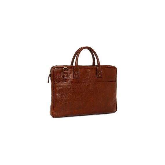 ONA The Leather Kingston 15" Laptop Briefcase (Walnut)