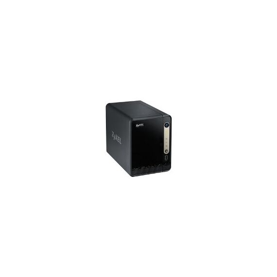 ZyXEL 2-Bay Power Media Server with Three USB 2.0 Ports for Select SATA Drives