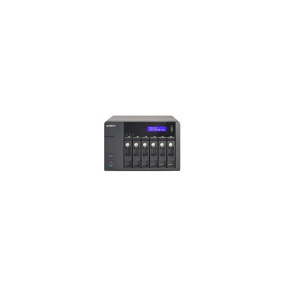 QNAP TVS-671-PT-4G-US 6-Bay Intel G3250 3.2GHz Dual Core, 4GB RAM, 4LAN, 10G-ready (TVS-671-PT-4G-US)