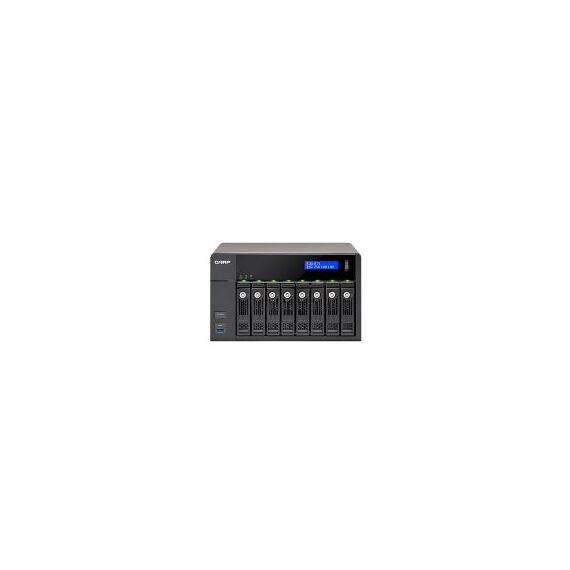 QNAP TVS-871-i3-4G-US 8-Bay Intel Core i3 3.5GHz Dual Core, 4GB RAM, 4LAN, 10G-ready (TVS-871-i3-4G-US)
