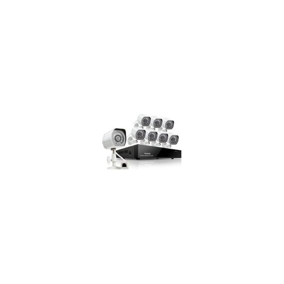 Zmodo ZM-SS718 8 Channel 720P Simplified PoE NVR System (White)