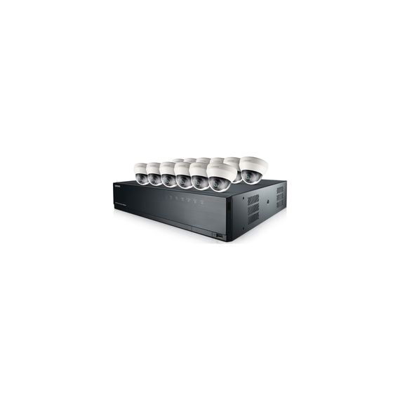 Samsung 16-Channel NVR with 12 Dome Cameras Indoor Kit (3TB)