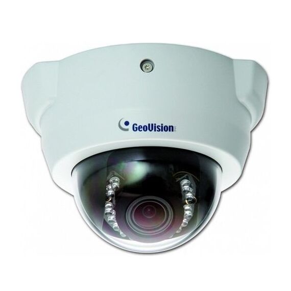 GeoVision GV-FD2500 2MP Fixed IP Dome Security Camera - H.264 - Night/Day - WDR - Indoor