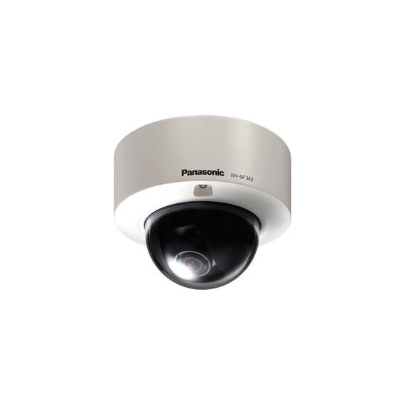 Panasonic WV-SF342 H.264 Vandal-Resistant Fixed Dome Network Camera (NTSC)