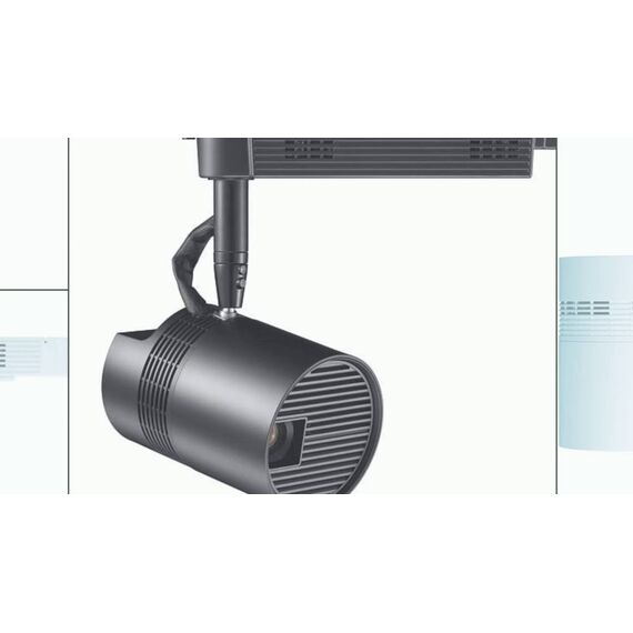 Panasonic PT-JW130H WXGA 1000-Lumen Space Player DLP Track-Mount Type Projector (Black)