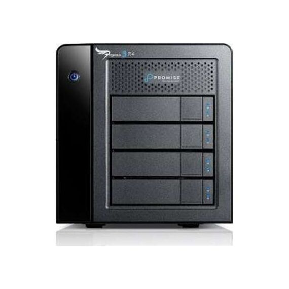 Promise Technology 4 Bay 4X3TB Hard Disk Drive with 1M Active THUNDERBOLT3 Cable