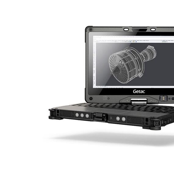 Getac V110G3, i5-6200U, 11.6in+Webcam, Win10 PROx64+8GB, OPAL 2.0 128GB SSD, Sunlight Readable