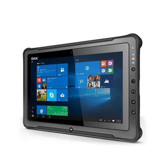 GETAC Atom x7-Z8750, 8.1in+Wcam, Win10 64+4GB, 64GB eMMC, SR LCD+TS, 8M Rear Camera
