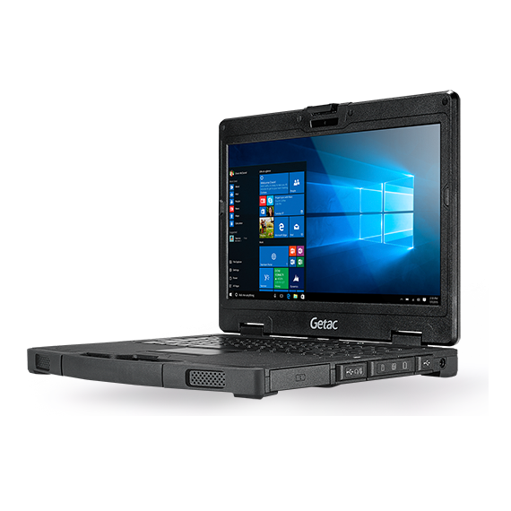 GETAC S410 - i5-6200U, 14in, Win10 Pro 64+8GB+TAA, 500GB HDD, SR LCD+TS