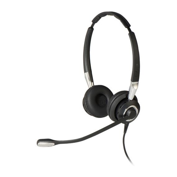 Jabra BIZ 2400 II Duo Bluetooth Enabled USB Headset - Optimized for Microsoft Skype for Business