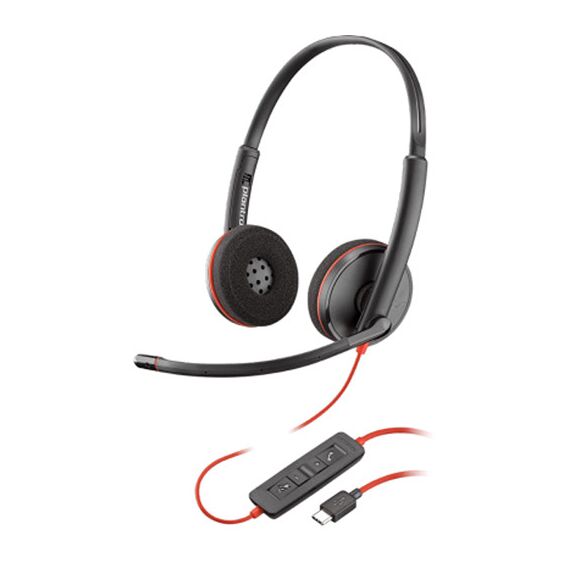 Plantronics Blackwire 3220 USB Type-C Corded Stereo UC Headset