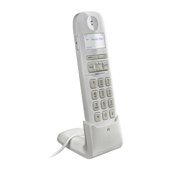 Plantronics Calisto P240 USB Corded Handset (Standard, White)