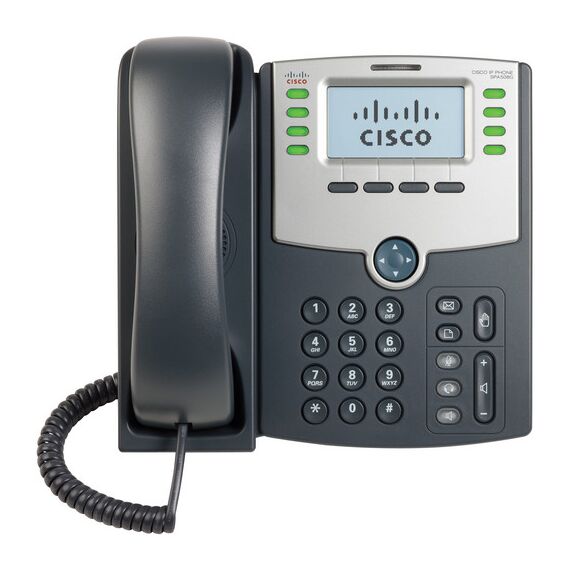 Cisco SPA508G 8-Line IP Phone with 2-Port Switch PoE and LCD Displa
