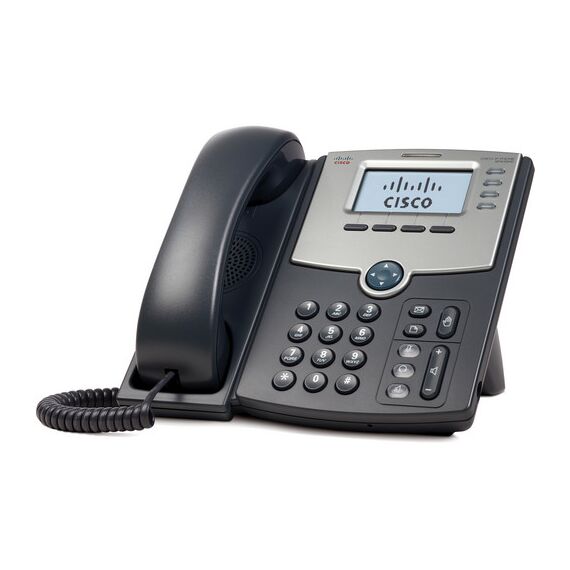 Cisco SPA504G 4-Line IP Phone with 2-Port Switch PoE and LCD Display
