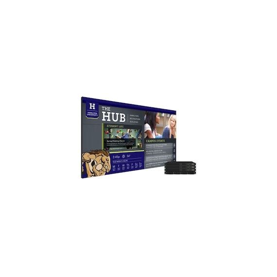 PLANAR | 998-0347-00 | MX46X-P LCD Video Wall System, Full HD, Portrait, 46" Diagonal, 800 CD/Square Meter, 16:9 Aspect Ratio, 1920 x 1080 Resolution