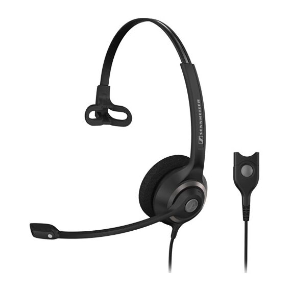 Sennheiser SC 230 Monaural Noise-Cancelling Wideband Headset (Black w/ Silver)