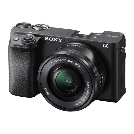 Sony Alpha a6400 Mirrorless Digital Camera with 16-50mm Lens
