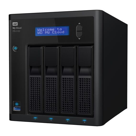 WD My Cloud Pro Series 24TB PR4100 4-Bay NAS Server (4 x 6TB)