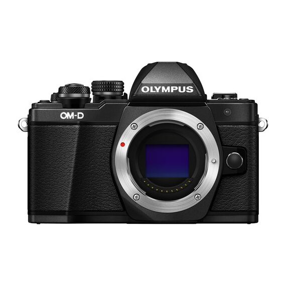 Olympus OM-D E-M10 Mark II Mirrorless Micro Four Thirds Digital Camera (Body Only, Black)