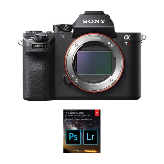 Sony Alpha a7R II Mirrorless Digital Camera with Adobe Creative Cloud 12-Month Subscription Kit