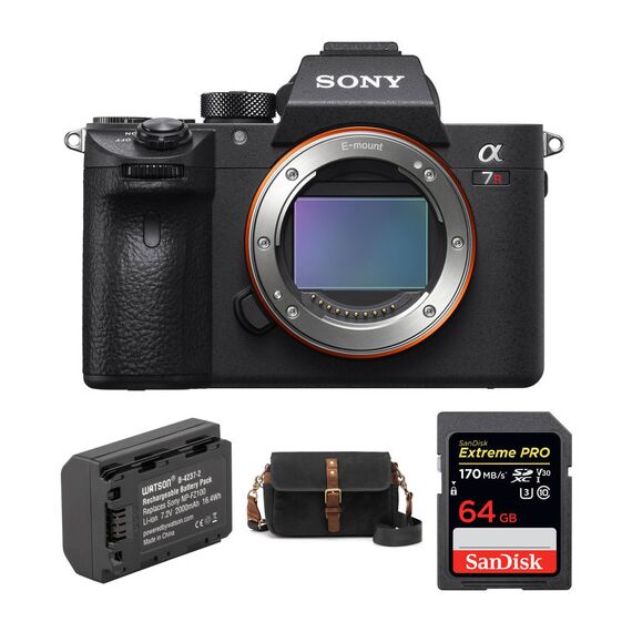 Sony Alpha a7R III Mirrorless Digital Camera Body with Accessories Kit