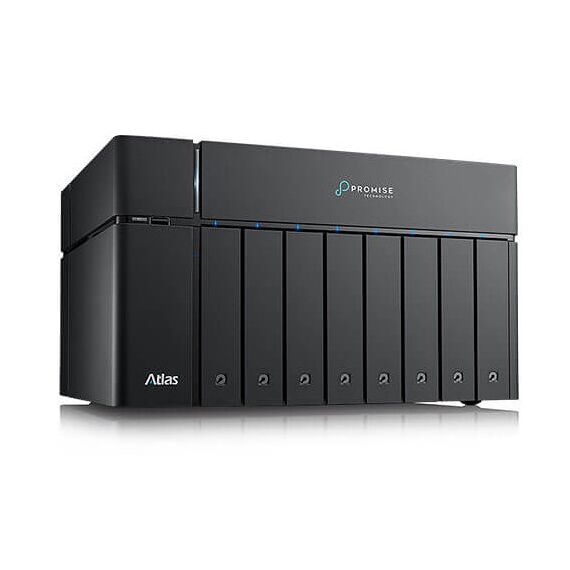 Promise Technology Atlas S8+ 80TB 8-Bay NAS Server (8 x 10TB)
