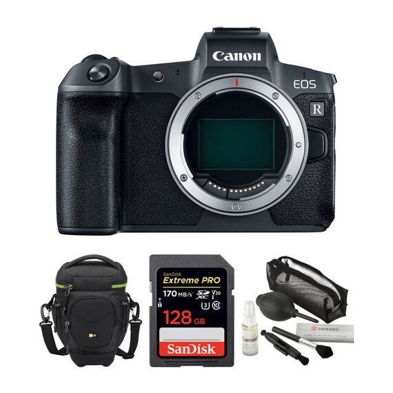 Canon EOS R Mirrorless Digital Camera Body with Accessories Kit